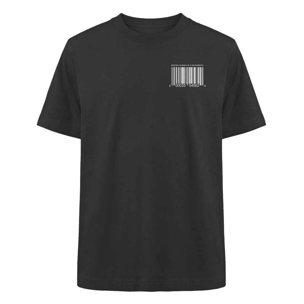 NØTCH Oversized Tee – HUMAN / HUMAN (Drop 01)